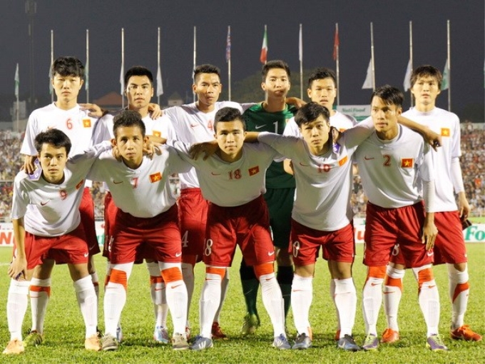 U19 Việt Nam được bổ sung nhân sự nhưng vẫn chưa cho thấy sự thay đổi. (Ảnh: Minh Chiến/Vietnam+)